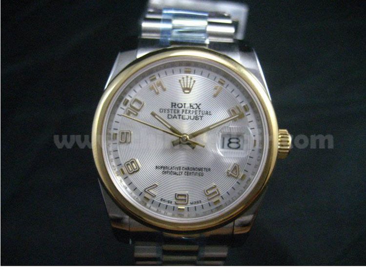Replica Rolex Datejust Mens Watch for sale - 2-Tone In stock